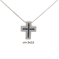Necklace Salvini Woman in Gold Zaffiro 1.78 Ct 71137374 - 71137374